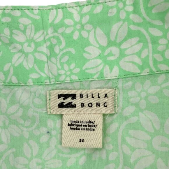 Billabong Honey Dew Floral Tropic Sun A-Line Skirt Size 28 / 6 NWOT $50 MSRP - Picture 3 of 7